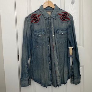 Polo Ralph Lauren denim button up.